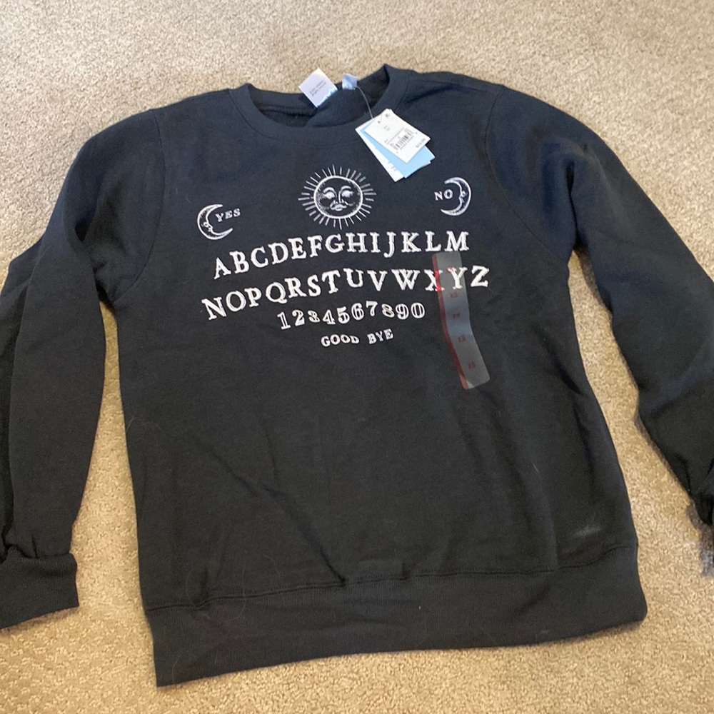 NWT OUIJA sweatshirt